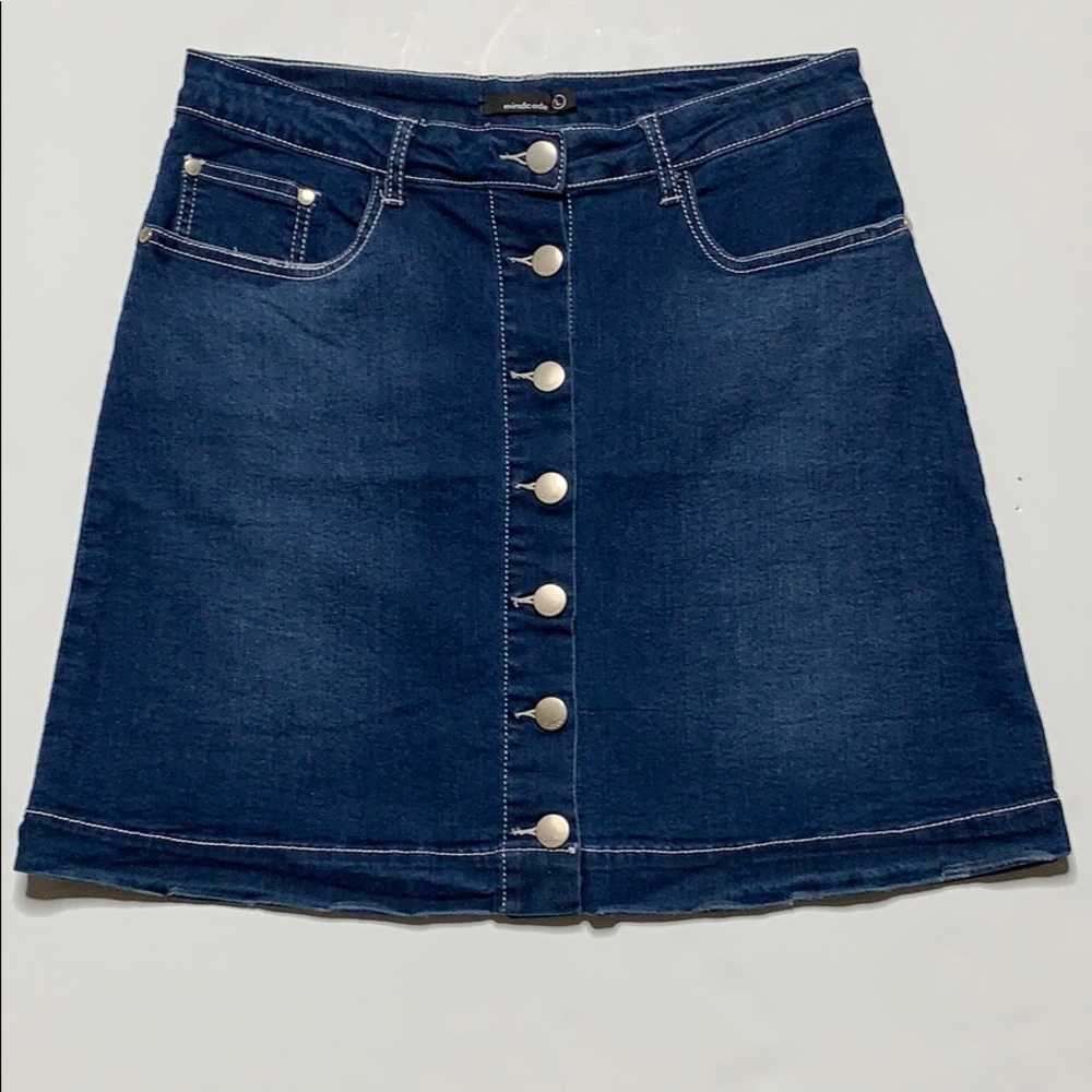Mindcode Jean Mini Skirt